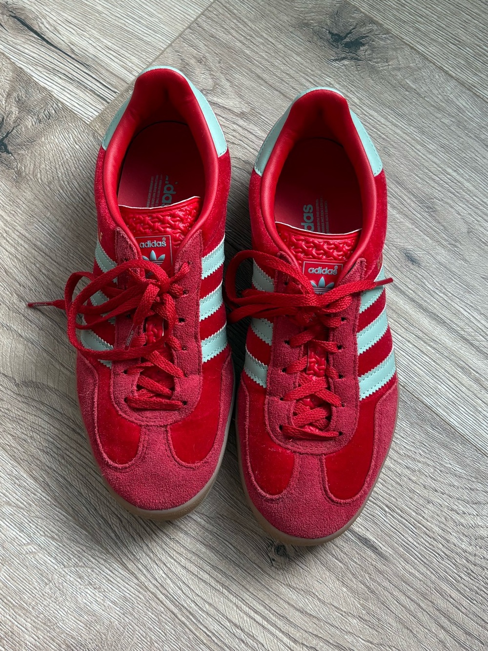 adidas Velvet and Suede Sneakers - like new! - Picture 2 of 5